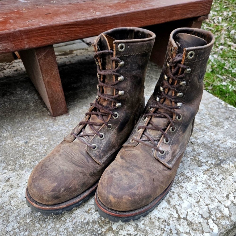 Chippewa Mens Classic 2.0 8 Inch Electrical Steel Toe Lace Up Work Safety Boots